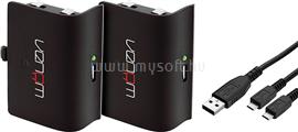 VENOM VS2850 Xbox One fekete akkucsomag (2 db) + 2 méter töltőkábel VS2850 small