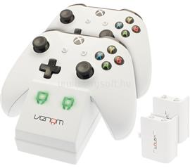 VENOM VS2859 Xbox One fehér töltőállomás + 2 db akkumulátor VS2859 small