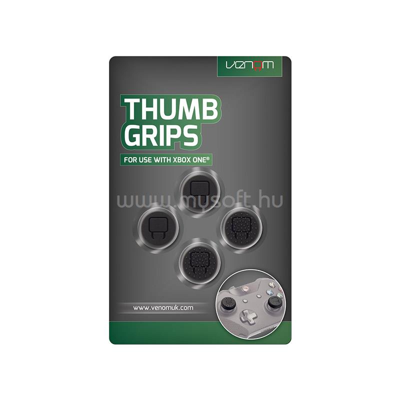 VENOM Thumb Grips (4 db) Xbox One kontrollerhez (fekete)