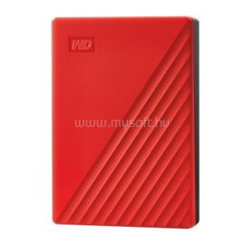 WESTERN DIGITAL HDD 4TB 2,5" USB 3.2 Gen 1 My Passport (Piros) WDBPKJ0040BRD small