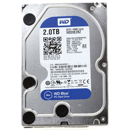 WESTERN DIGITAL Blue 2TB 3,5" 5400RPM 64MB SATA HDD (WD20EZRZ ...