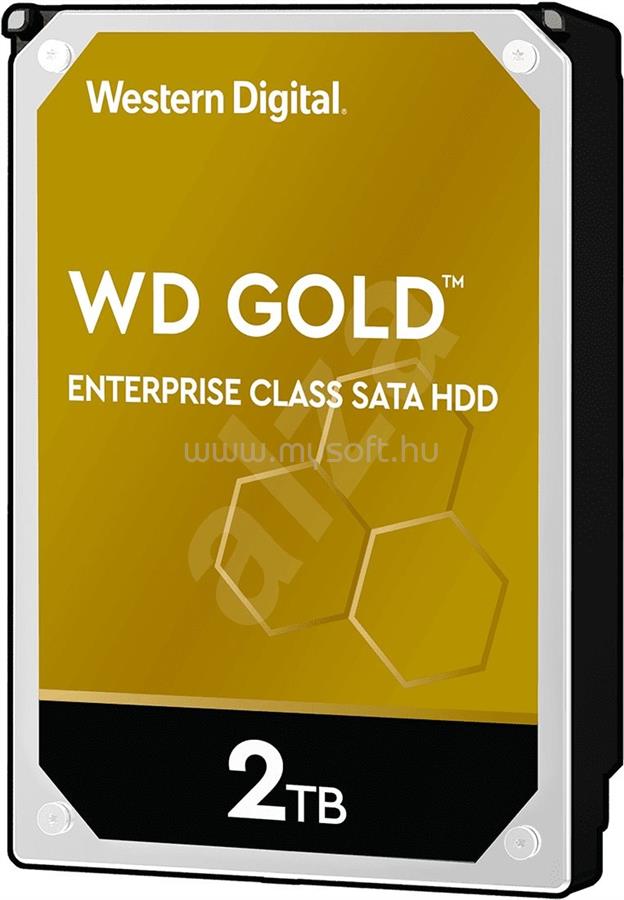 WESTERN DIGITAL HDD 2TB 3,5" SATA 7200RPM 128MB GOLD