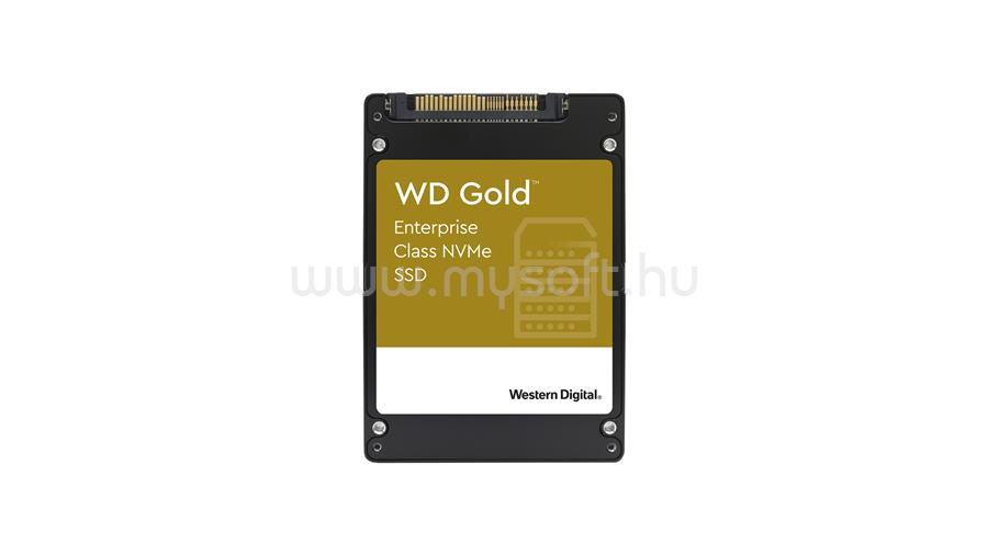 WESTERN DIGITAL SSD 3.84TB 2.5" PCIE NVME GOLD