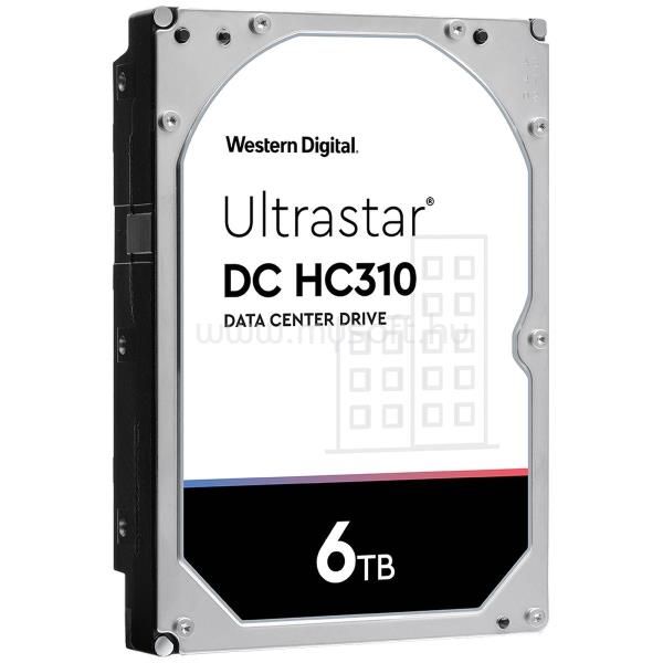WESTERN DIGITAL HDD 6TB Ultrastar DC HC310 Server 3.5" 256MB 7200 RPM SAS 12Gb/s
