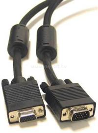 WIRETEK kábel VGA monitor Hosszabbító 1.8m, Male/Female, Árnyékolt PV11E small
