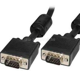 WIRETEK kábel VGA monitor Összekötő 10m, Male/Male, Árnyékolt PV13E-10 small