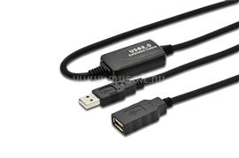 WIRETEK USB Hosszabbító Kábel A-A, aktív  (10 m) VE594 small