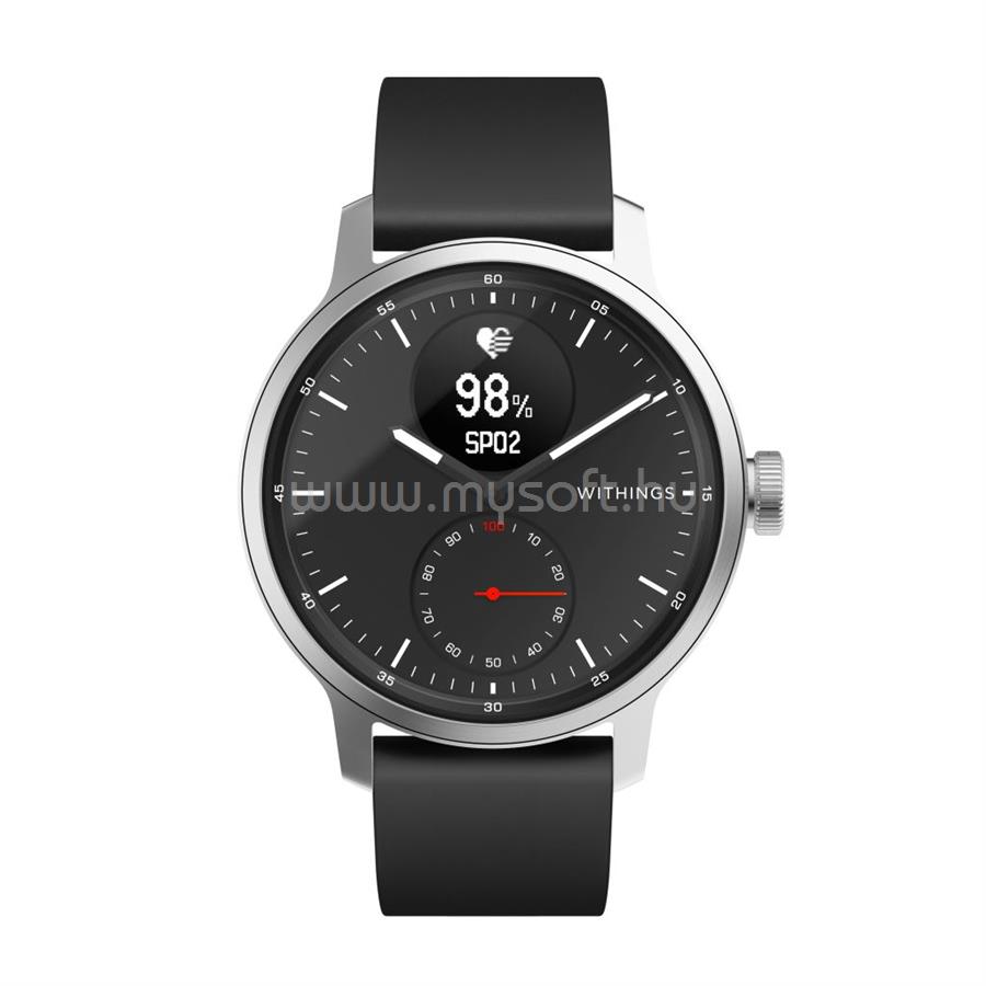 WITHINGS Scanwatch 42mm aktivitásmérő óra fekete (HWA09-model 4-All-Int)