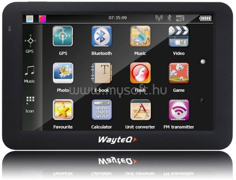 WAYTEQ PNA 5" 8GB Bluetooth