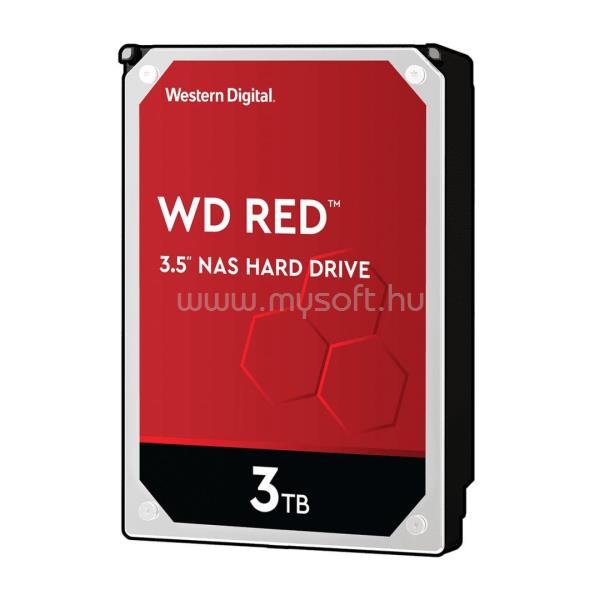 WESTERN DIGITAL HDD 3TB 3.5" SATA 5400RPM 256MB RED NAS