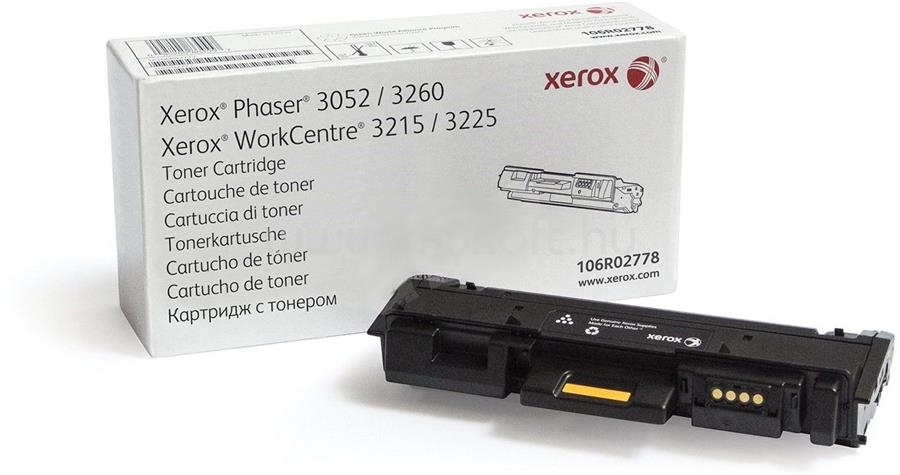 XEROX Toner  Phaser 3052/3260 WorkCentre 3215/3225 Fekete 3 000 oldal