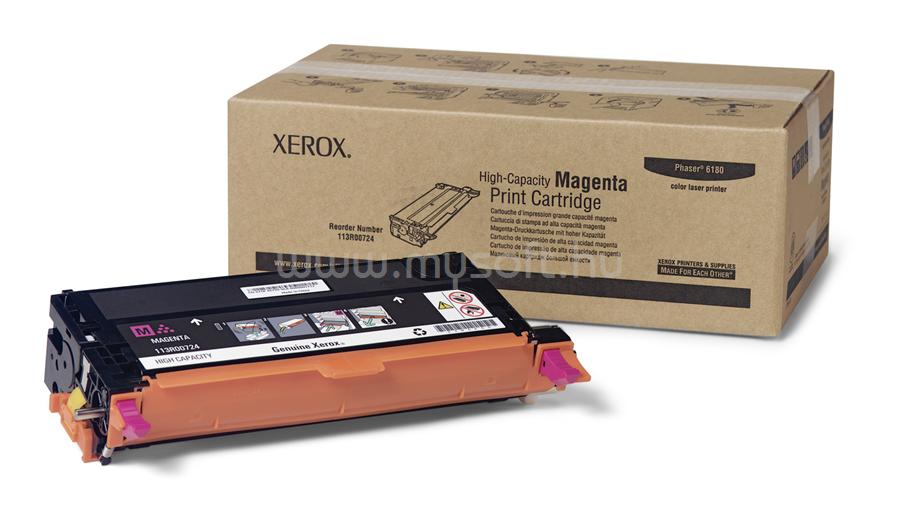 XEROX Toner Phaser 6180/6180MFP Magenta 6000 oldal