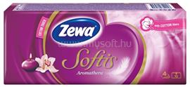 ZEWA Papír zsebkendő, 4 rétegű, 10x9 db, "Softis", aromatherapia 53522-00/28112 small