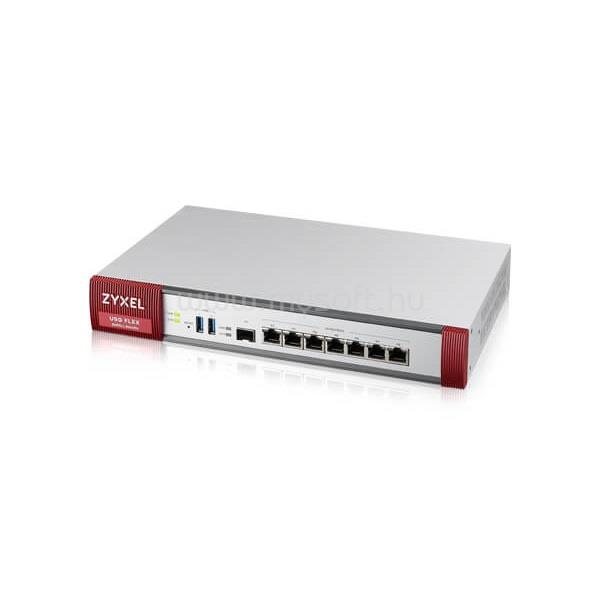 ZYXEL USGFLEX500 7xGbE LAN/DMZ 1xSFP 2xUSB port Tűzfal