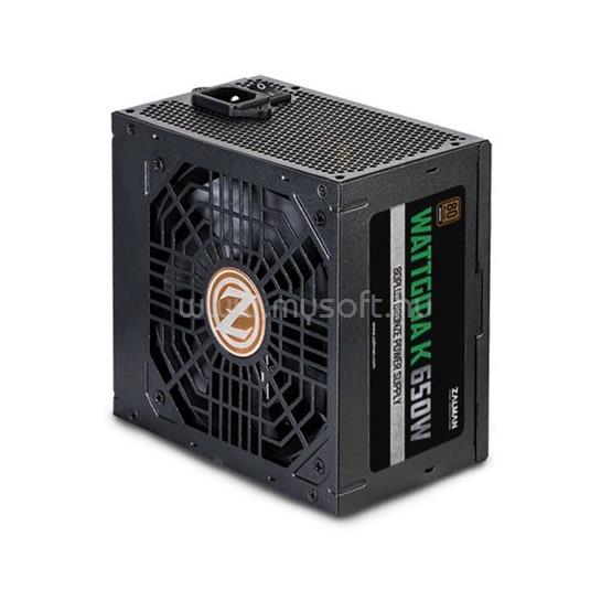 ZALMAN tápegység ZM650-GVII GigaMax 650W 80+ Bronze