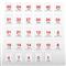 A-SERIES Etikett címke, 70x41mm, 100 lap, 21 címke/lap A-Series A-SERIES_37710 small