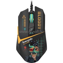 A4-TECH A4TMYS47619 Bloody W63 Max eSport Renegade Midnight RGB vezetékes optikai gamer egér A4TMYS47619 small