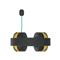 A4-TECH Bloody MR595 Renegade Sunset vezeték nélküli gamer headset (fekete-sárga) A4TSLU47750 small