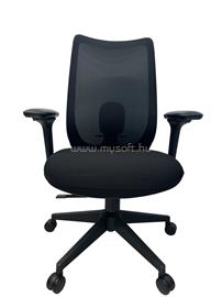 AARVEN Fekete, 4D kartámlás, deréktámaszos, Irodai forgószék DQ-1912B small