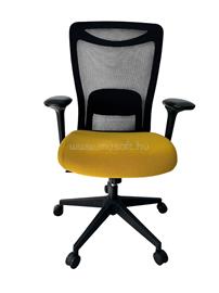 AARVEN Fekete/Sárga, 4D kartámaszos, deréktámaszos, Irodai szék DQ-1925BY small