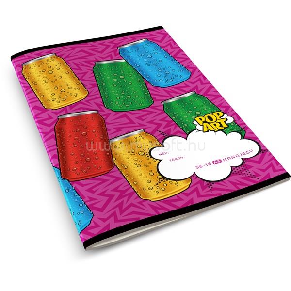 ABSOLUT Pop Art A5 36-16 hangjegyfüzet