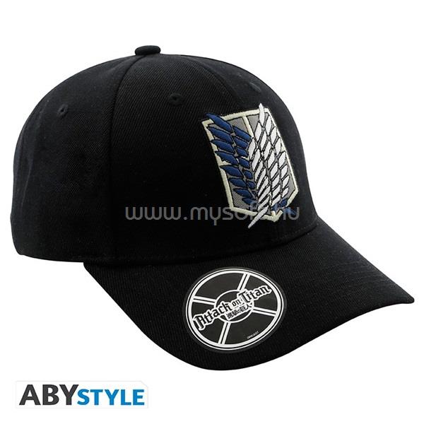 ABYSSE CORP Attack on Titan "Scout Symbol" fekete snapback sapka