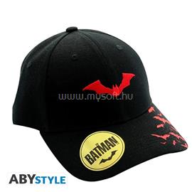 ABYSSE CORP DC Comics "The Batman" fekete/piros snapback sapka ABYCAP058 small