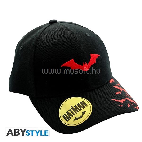 ABYSSE CORP DC Comics "The Batman" fekete/piros snapback sapka