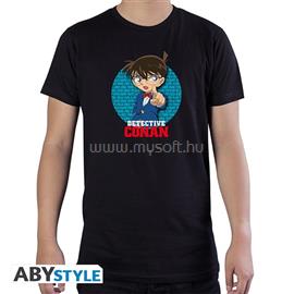 ABYSSE CORP Detective Conan "Conan" férfi póló, XL méret (fekete) ABYTEX674XL small