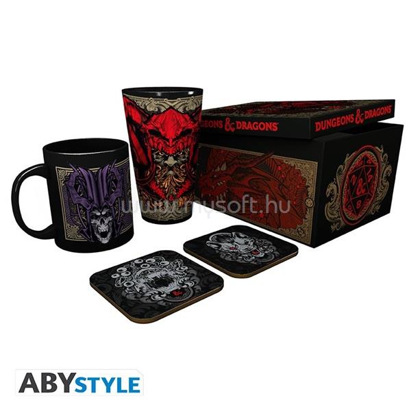 ABYSSE CORP Dungeon & Dragons - "Ampersand" 400ml pohár + 320ml bögre + alátét csomag