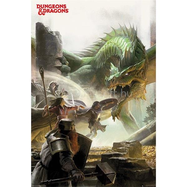 ABYSSE CORP Dungeons & Dragons "Adventure" 91,5x61 cm poszter