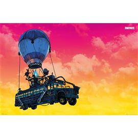 ABYSSE CORP Fortnite "Battle Bus" 91,5x61 cm poszter FP4919 small