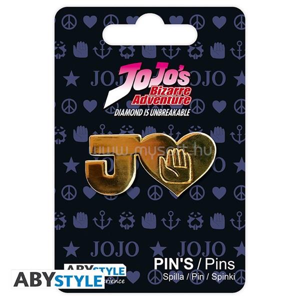ABYSSE CORP JoJo`s Bizarre Adventure "J<3" fém kitűző
