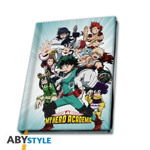 ABYSSE CORP My Hero Academia "Hősök" A5 jegyzetfüzet