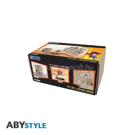 ABYSSE CORP One Piece "Luffy" 320ml bögre + akril figura + képeslapok csomag ABYPCK283 small