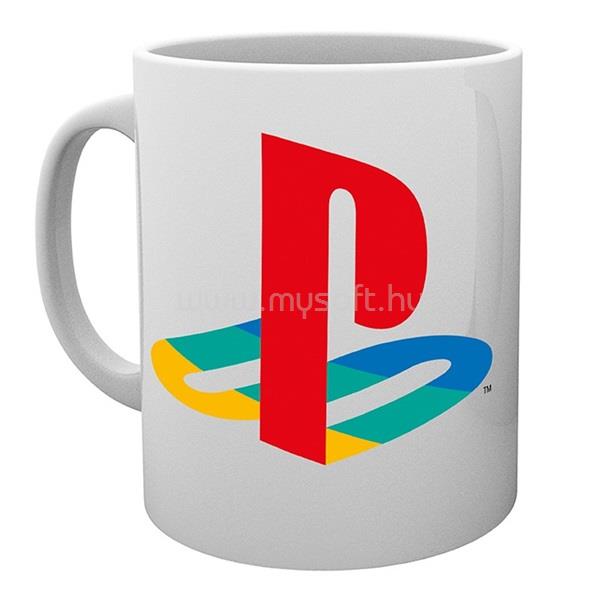 ABYSSE CORP Playstation "Colour Logo" 320ml bögre