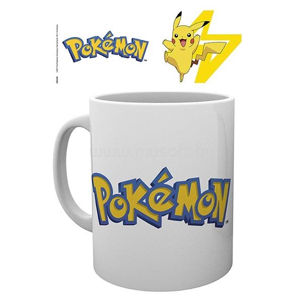 ABYSSE CORP Pokémon "Logo & Pikachu" 320ml bögre