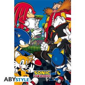 ABYSSE CORP Sonic the Hedgehog "Group" 91,5x61 cm poszter GBYDCO051 small