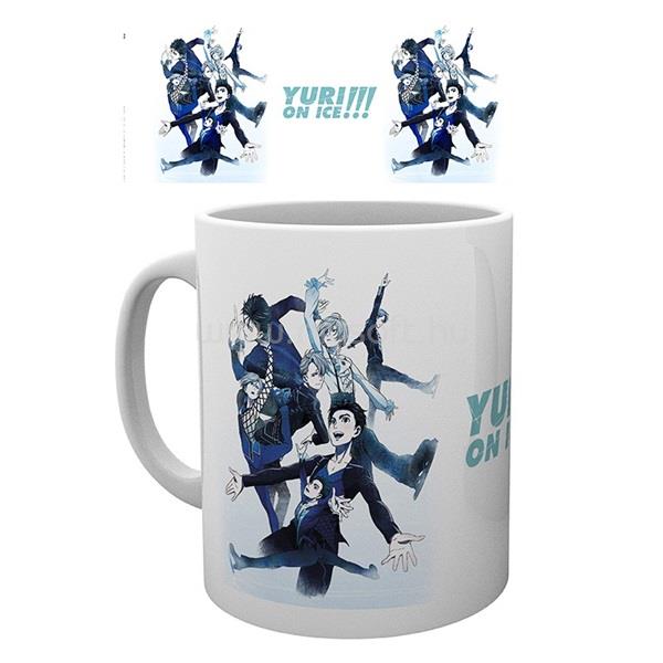 ABYSSE CORP Yuri On Ice "Key Art" 320ml bögre