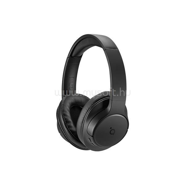 ACME BH317 Over-ear Bluetooth mikrofonos fekete fejhallgató