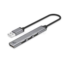 ACT 4-portos USB2.0 HUB Grey AC6225 small