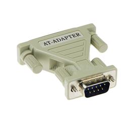 ACT AB9146 D-sub Adapter 9 pole Male to 25 pole Female with Molded Body Grey AB9146 small