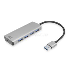 ACT AC6121 4-portos USB3.0 HUB Grey AC6121 small