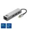 ACT AC7055 USB-C Hub 3 port with Gigabyte Ethernet Grey AC7055 small