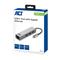 ACT AC7055 USB-C Hub 3 port with Gigabyte Ethernet Grey AC7055 small