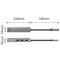 ACT AC7055 USB-C Hub 3 port with Gigabyte Ethernet Grey AC7055 small