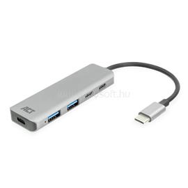 ACT AC7072 4-portos USB3.0 HUB Grey AC7072 small