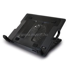 ACT AC8110 Laptop hűtőállvány 17"-ig állítható magasság (5 pozícióban) 2 portos hub AC8110 small