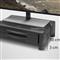 ACT AC8215 Monitor stand extra wide with two drawers adjustable height AC8215 small