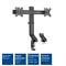 ACT AC8322 Dual Monitor Arm Office Quick Height Adjustment 10